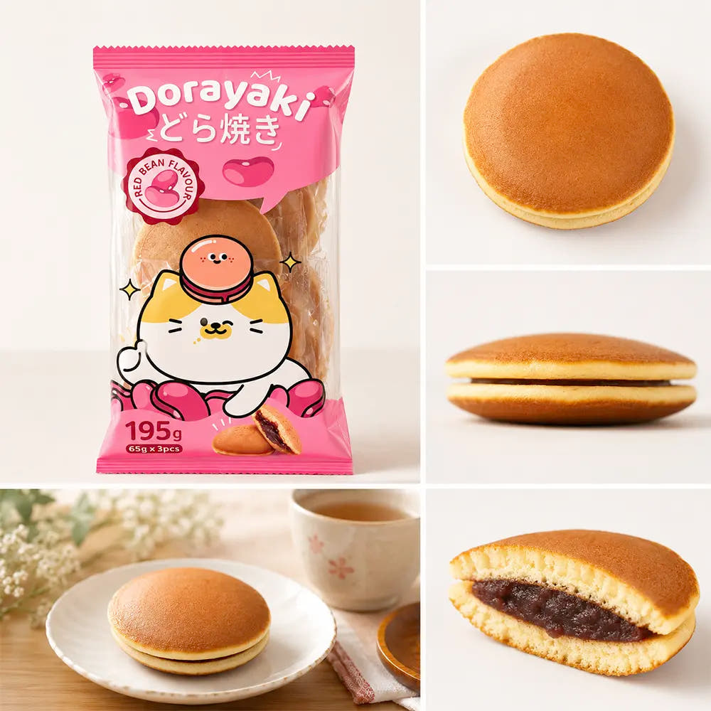 Dorayaki 195g – Gusto Fagioli Rossi