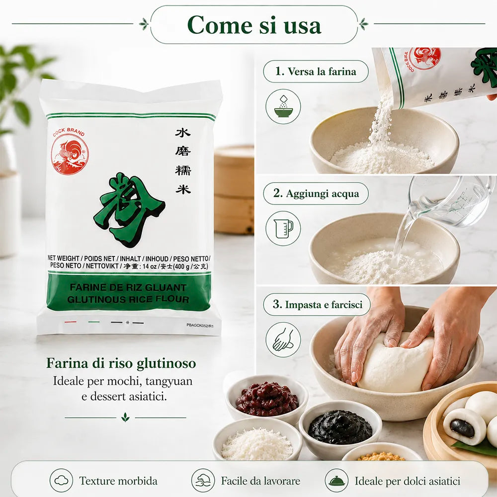 Farina di Riso Glutinoso 400g
