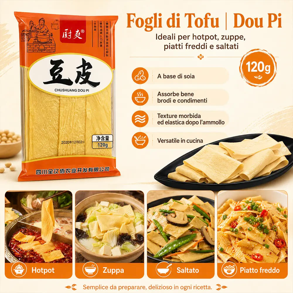 Pelle di Tofu 120g