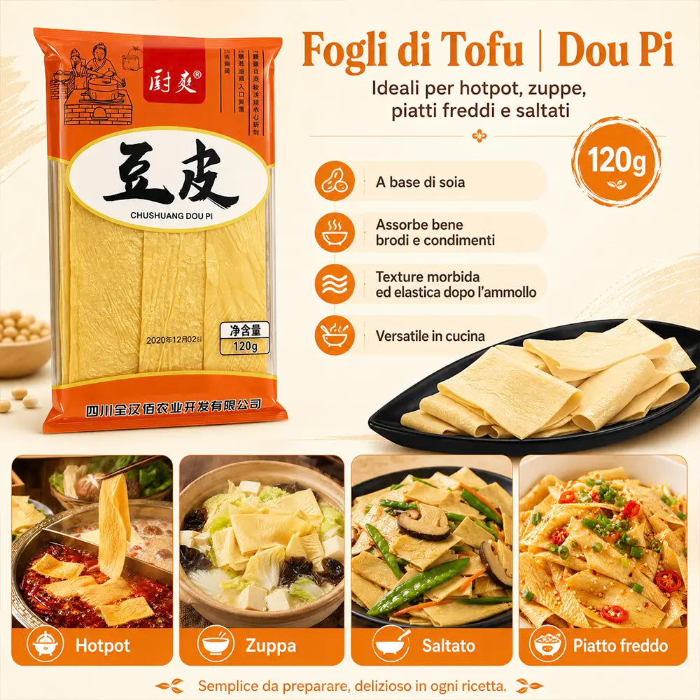 Pelle di Tofu 120g