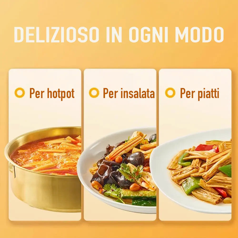 Fuzhu – Bastoncini di Tofu Essiccato