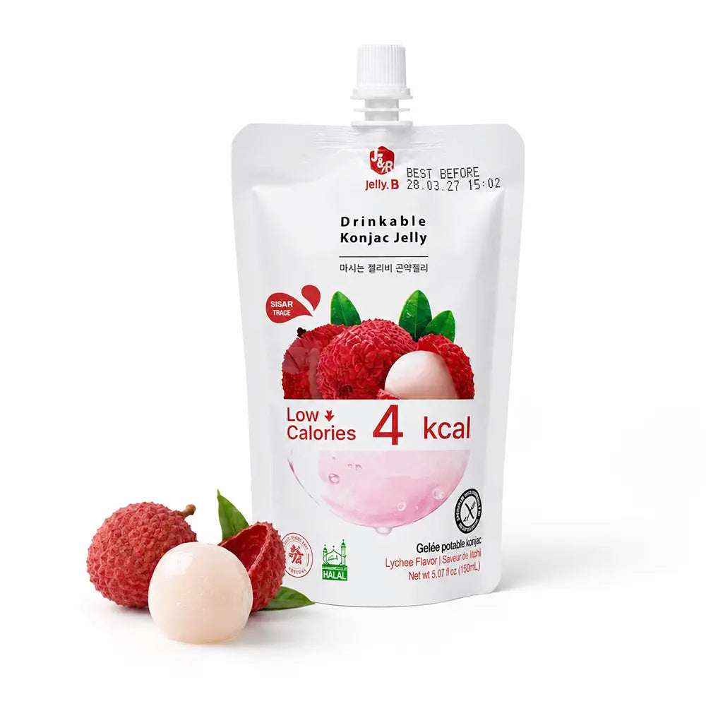 Gelatina di Konjac da Bere 150ml - Gusto Litchi