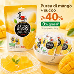Gelatina di Konjac 120g - Gusto Mango