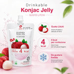Gelatina di Konjac da Bere 150ml - Gusto Litchi