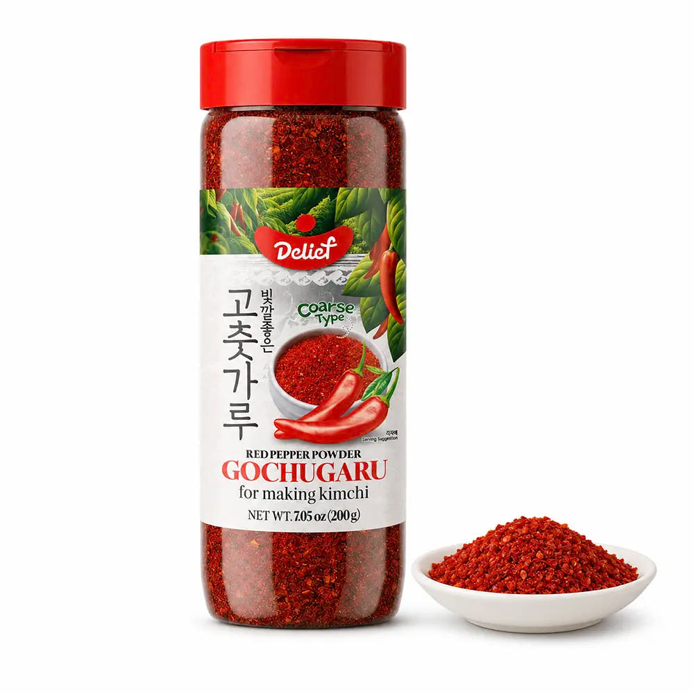 Gochugaru 200g – Peperoncino Rosso Coreano a Grana Grossolana