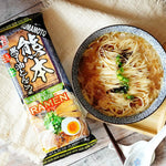 ITSUKI | Ramen Giapponese Istantaneo per Due Persone 176g - Gusto Aglio Nero di Kumamoto