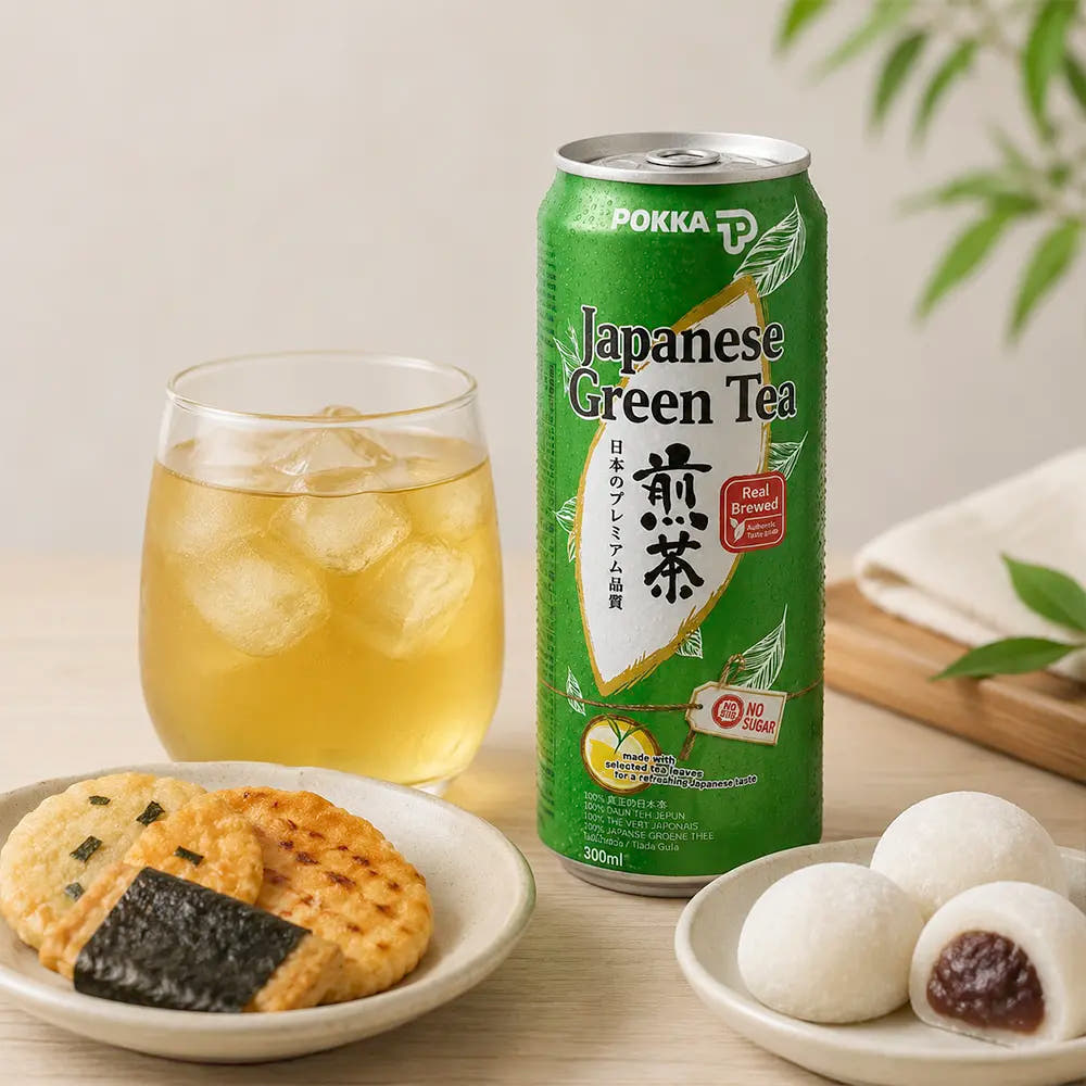 Japanese Green Tea 300ml - Tè Verde Senza Zuccheri