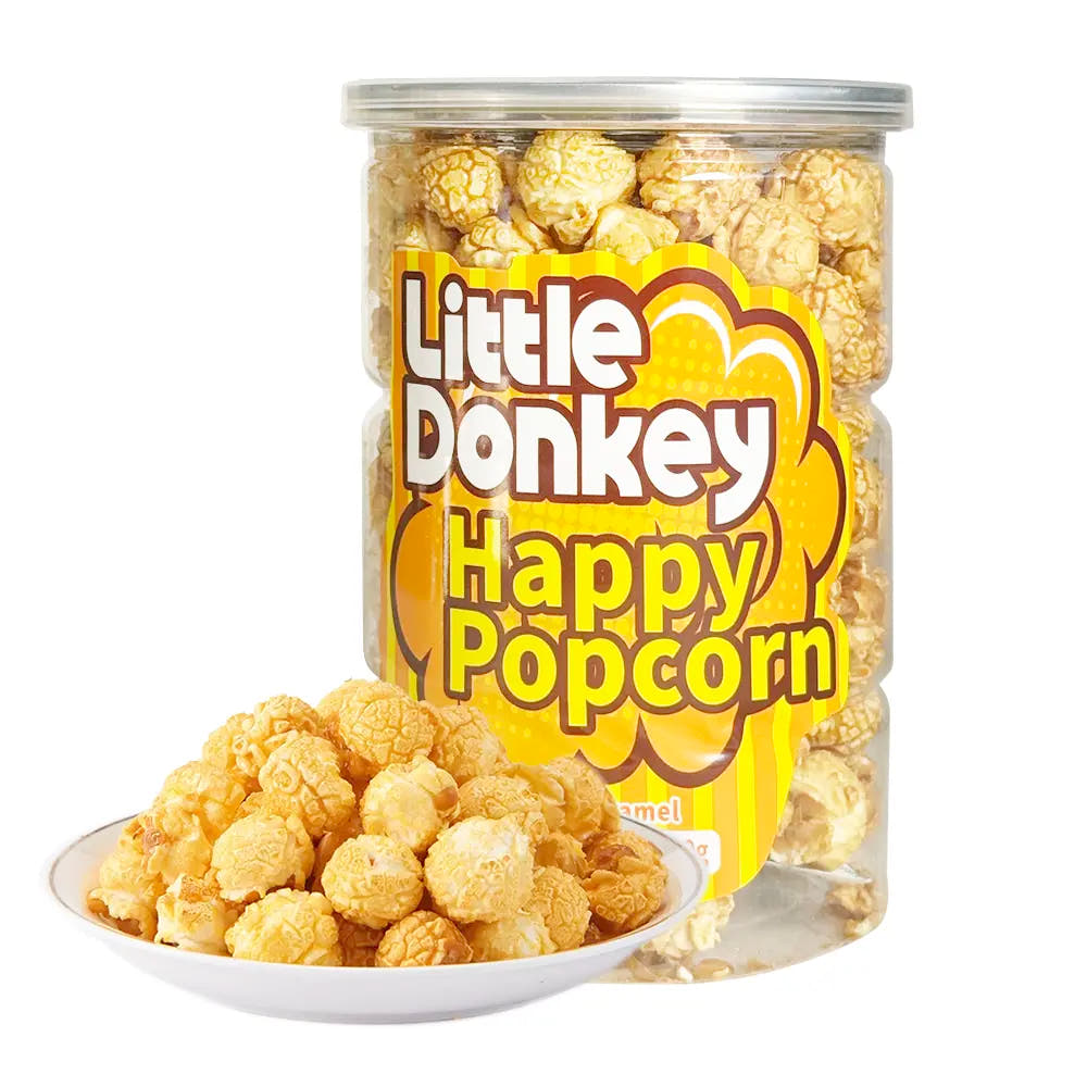 Little Donkey | Happy Popcorn 120g - Gusto Caramello