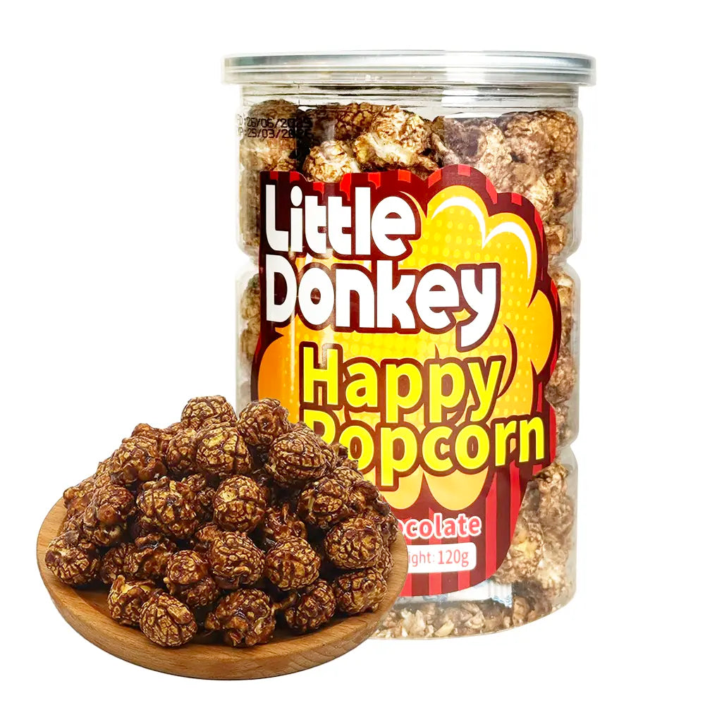 Little Donkey | Happy Popcorn 120g - Schokoladengeschmack