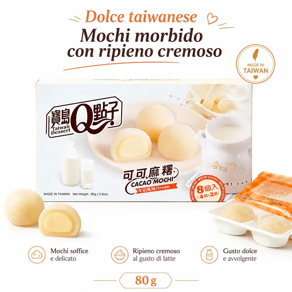 Mico Mochi 80g - Gusto Crema di Latte