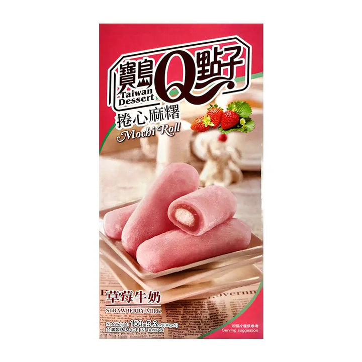 Mochi Roll 150g - Gusto Latte alla Fragola