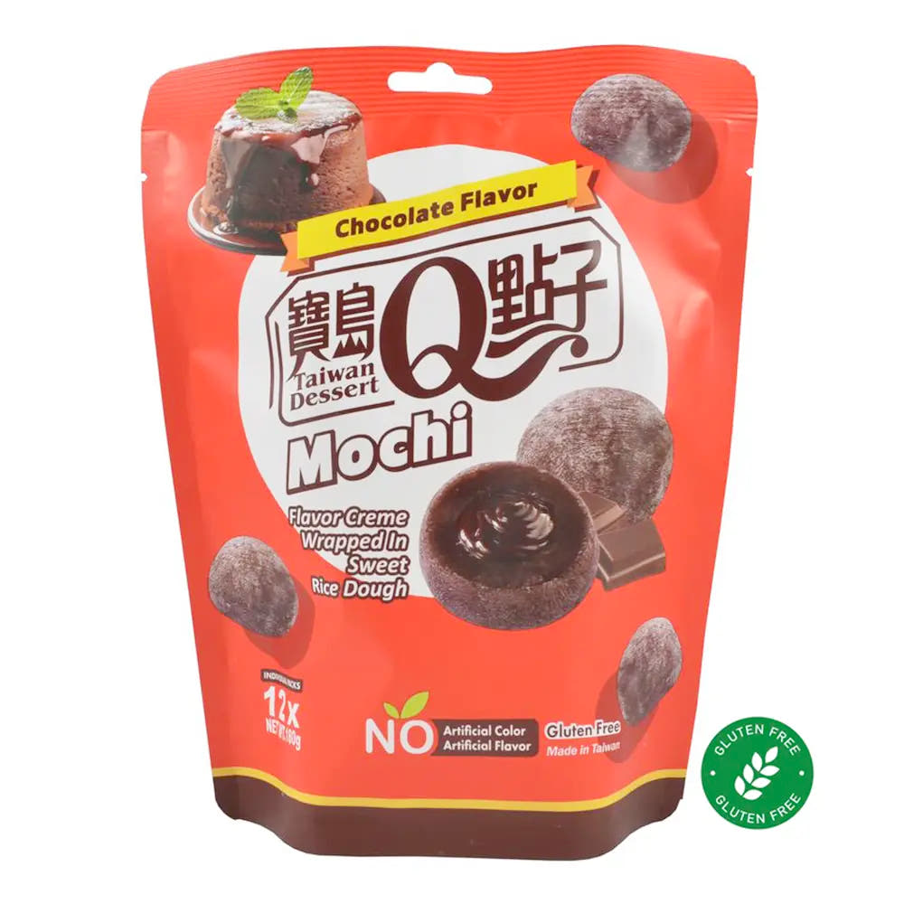 Mochi con Ripieno di Crema 180g – Gusto Cioccolato