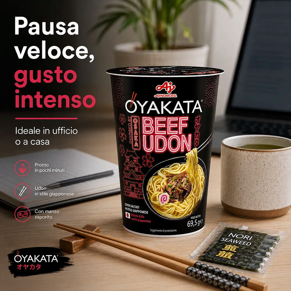 Oyakata | Beef Udon Cup - Gusto Manzo