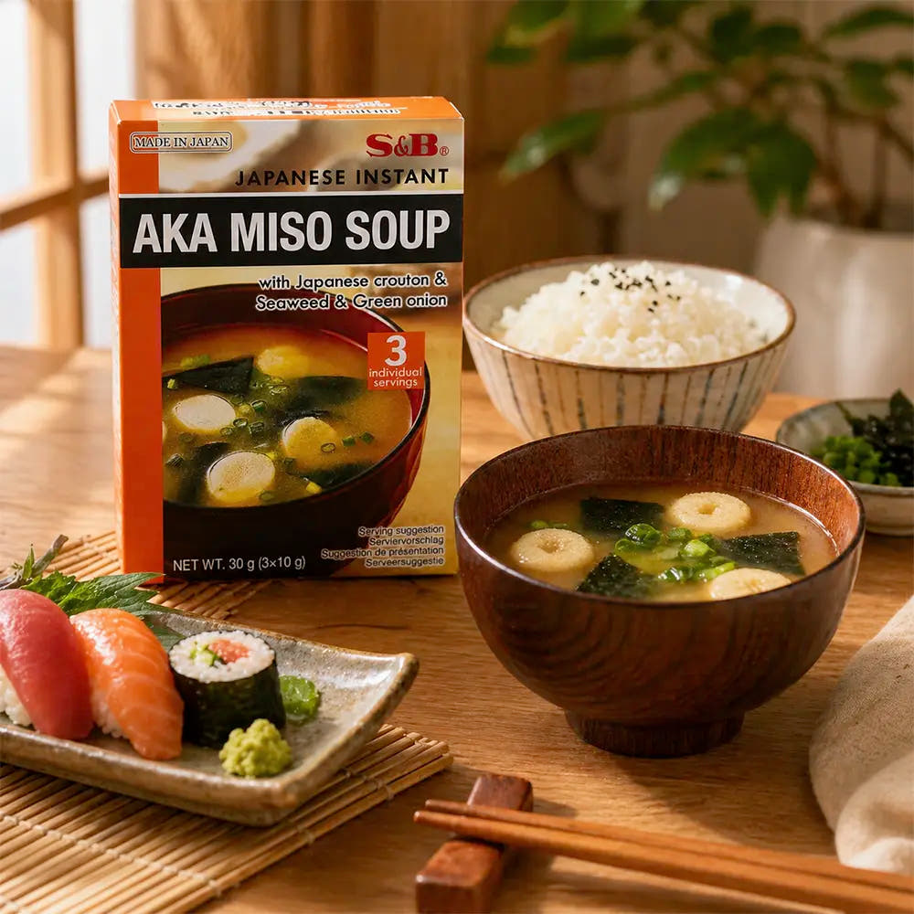 S&B | Zuppa Miso Istantanea 30g - Gusto Porro
