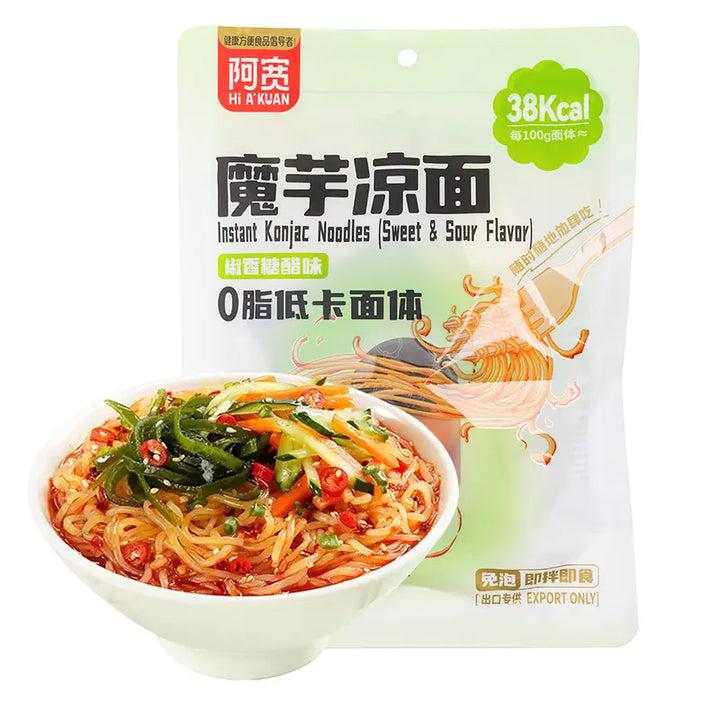 Konjac Spaghetti Ready to Eat 255g - Sichuan Pepper Flavor (Sweet and Sour)