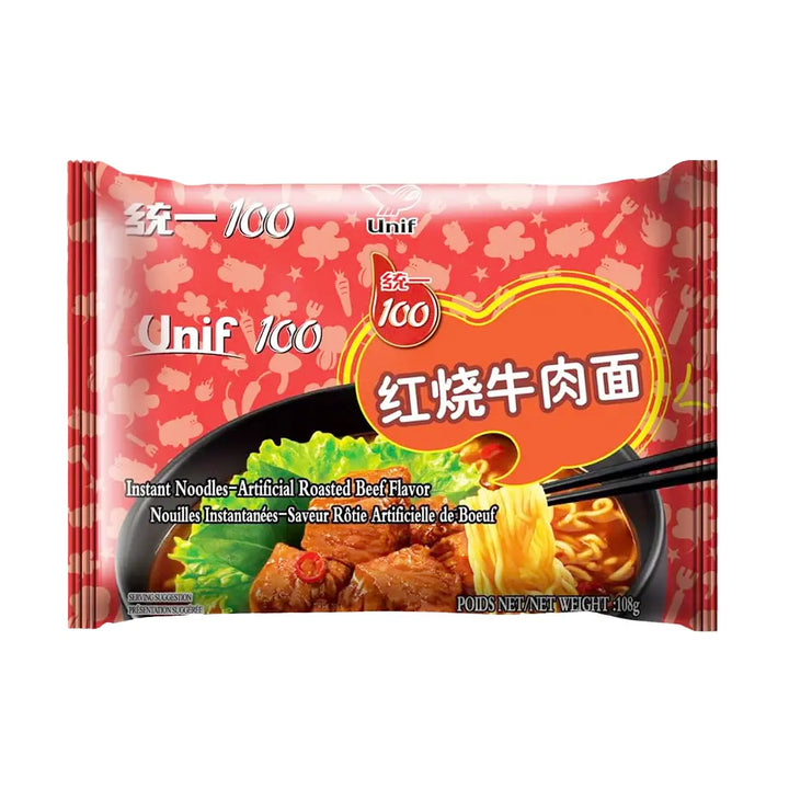 Unif | Instant Ramen – Geschmacksrichtung: Geschmortes Rindfleisch
