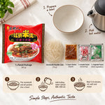 Vermicelli di Riso Istantanei 100g –  Gusto Manzo Brasato