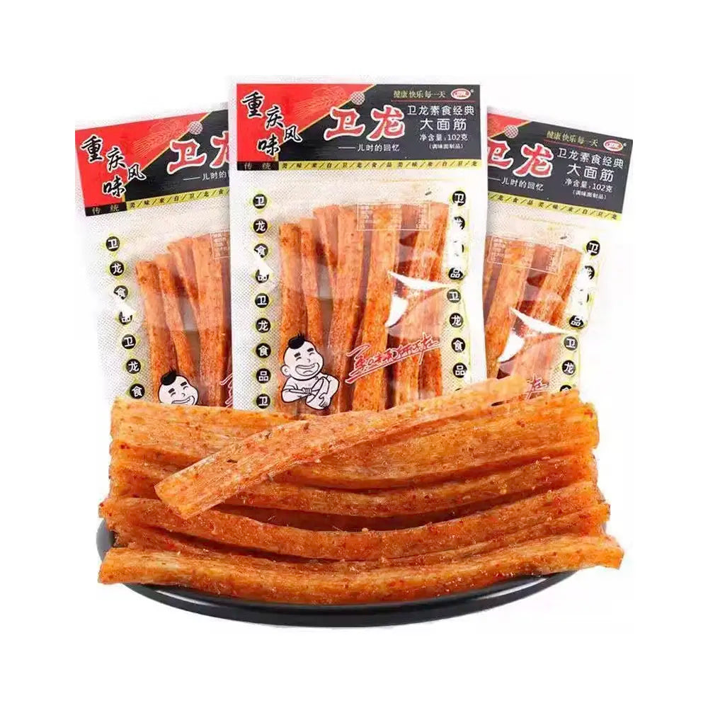 WeiLong | Da LaTiao 106g - Chinese Gluten Snack