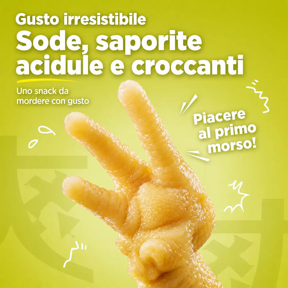 Zampe di Pollo 100g - Gusto Acidulo e Piccante