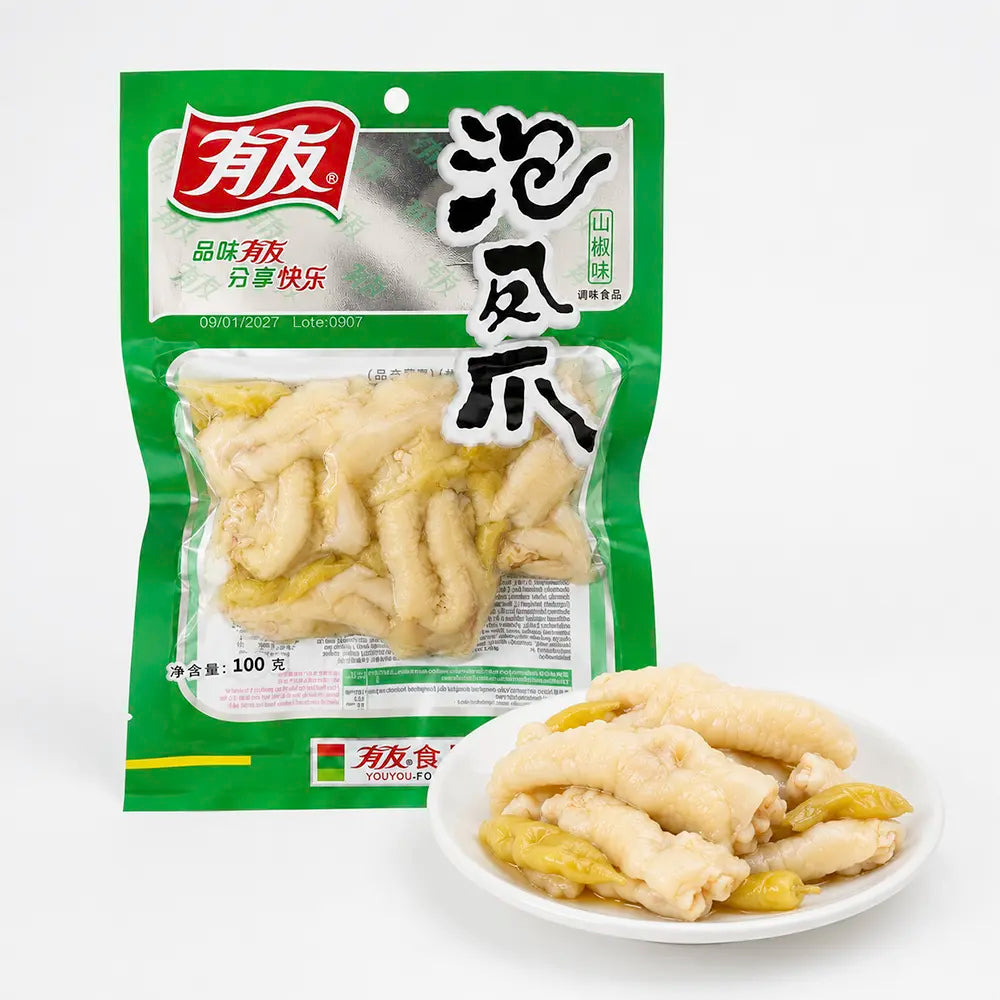 Zampe di Pollo 100g - Gusto Acidulo e Piccante