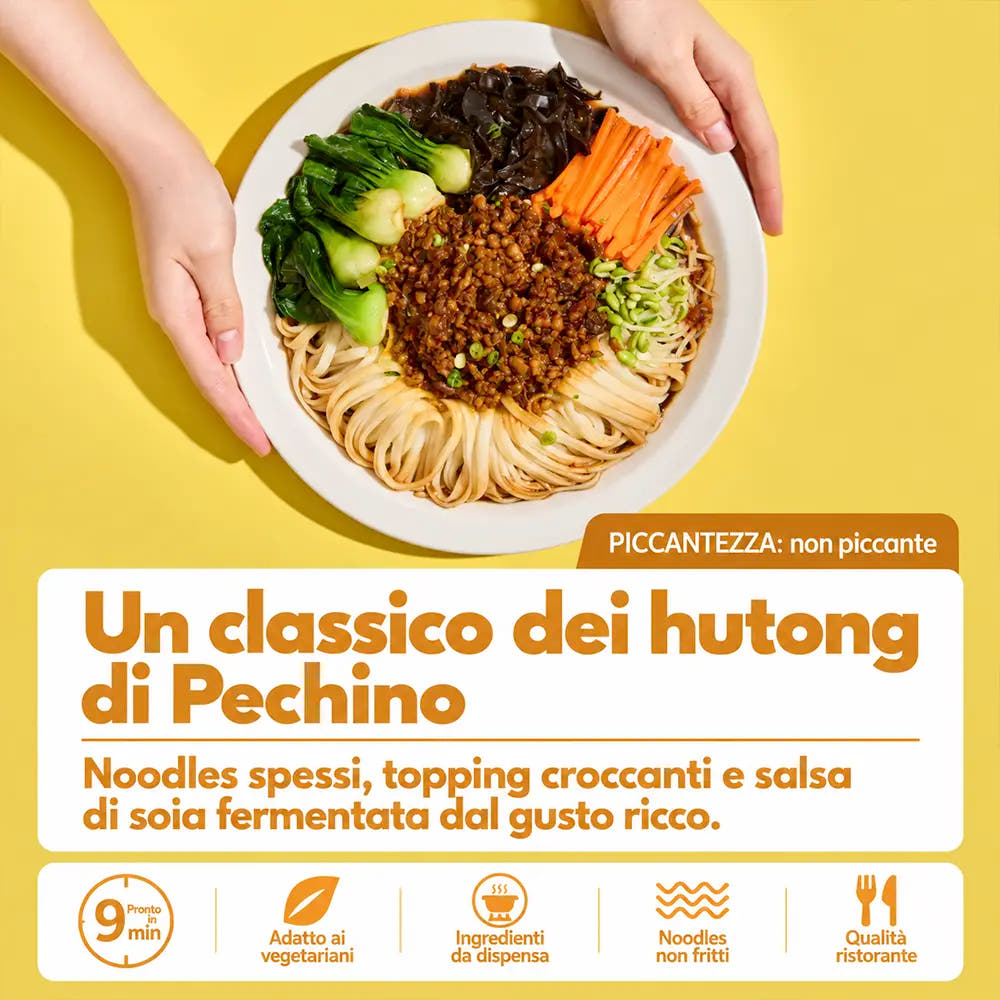 ZhaJiang Mian 237g– Noodles con Salsa Stile Beijing (JJAJANG)
