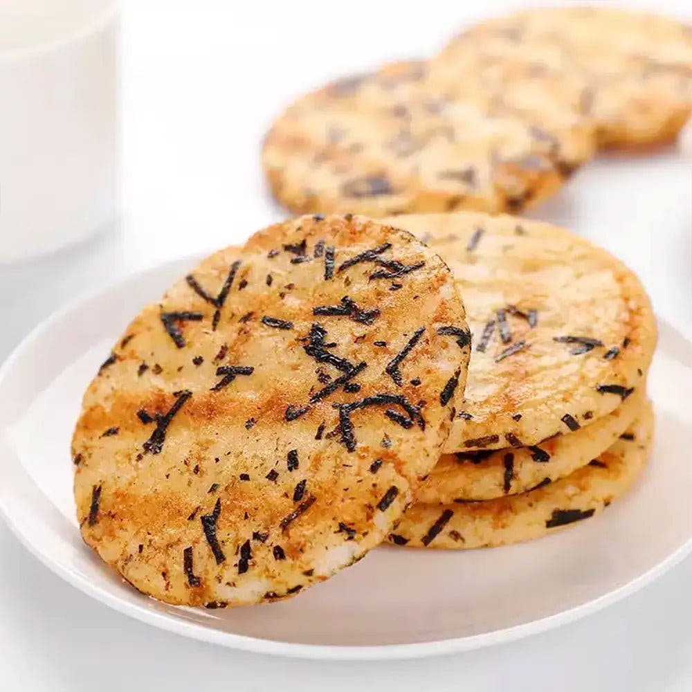 Crackers di Riso Croccanti con Alga Nori 68g - Trovasia - S10014 - 01