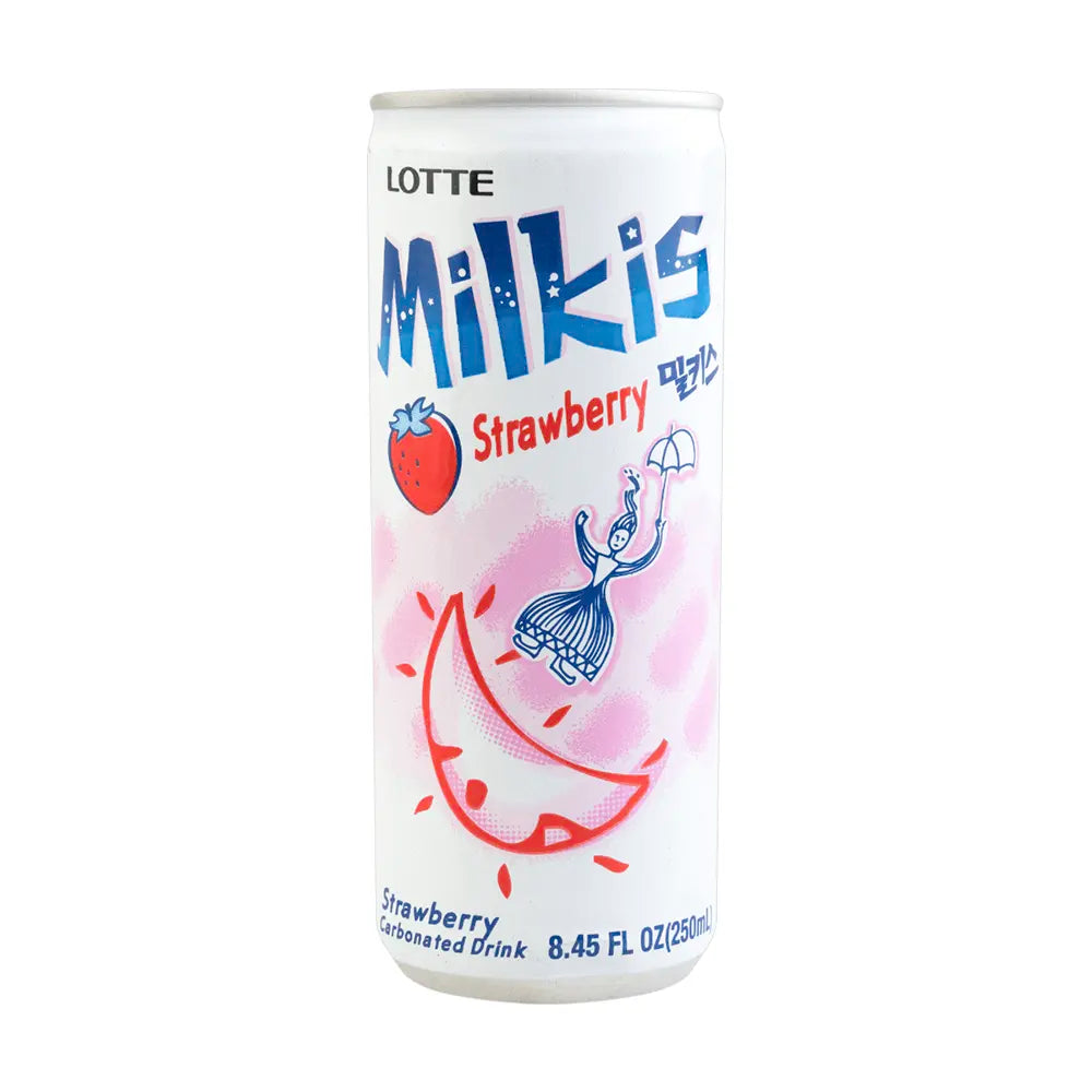 Milkis | Korean Carbonated Drink 250ml – Strawberry Flavor