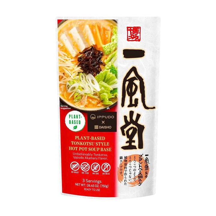Ippudo × Daisho | Base Giapponese per Hot Pot Vegetale 750g – Gusto Tonkotsu Style - Trovasia - 