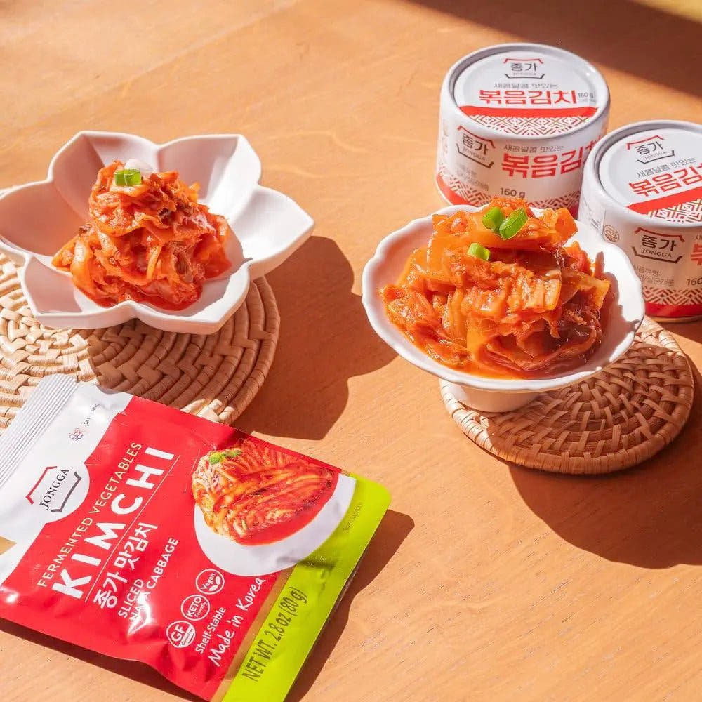 Jongga | Kimchi Ideale per Stir - Fried 160g - Trovasia - C14013 - 01
