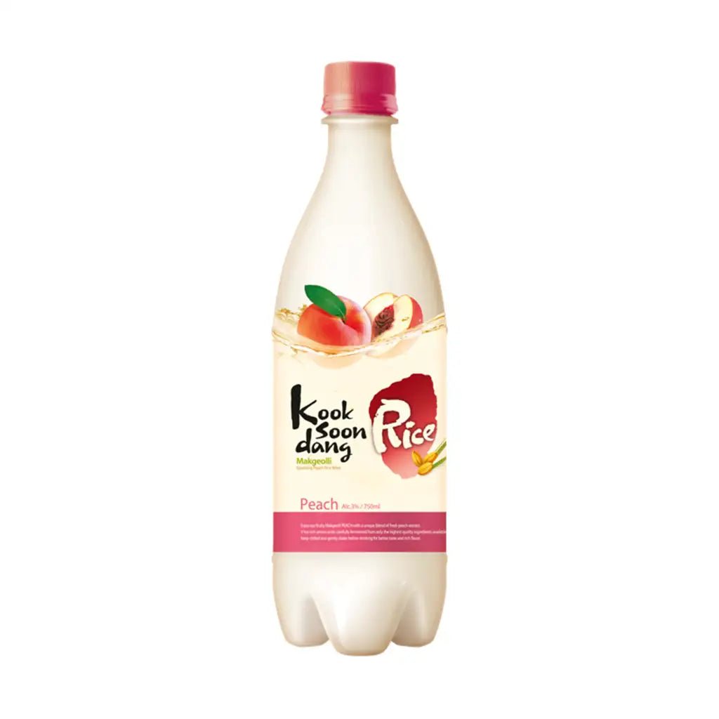 Makgeolli 750ml Alc.3% (Liquore di Riso Coreano) - Gusto Pesca - Trovasia - B1000403