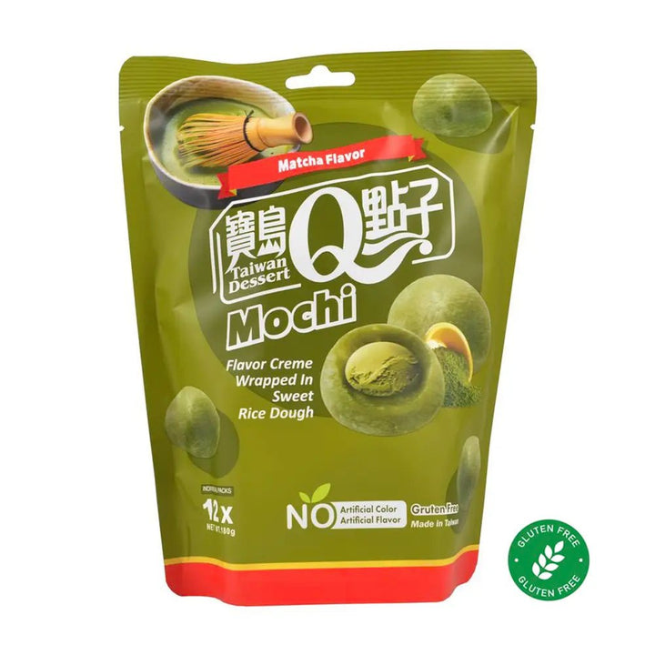 Mochi con Ripieno di Crema 180g – Gusto Matcha - Trovasia - S02034 - 02