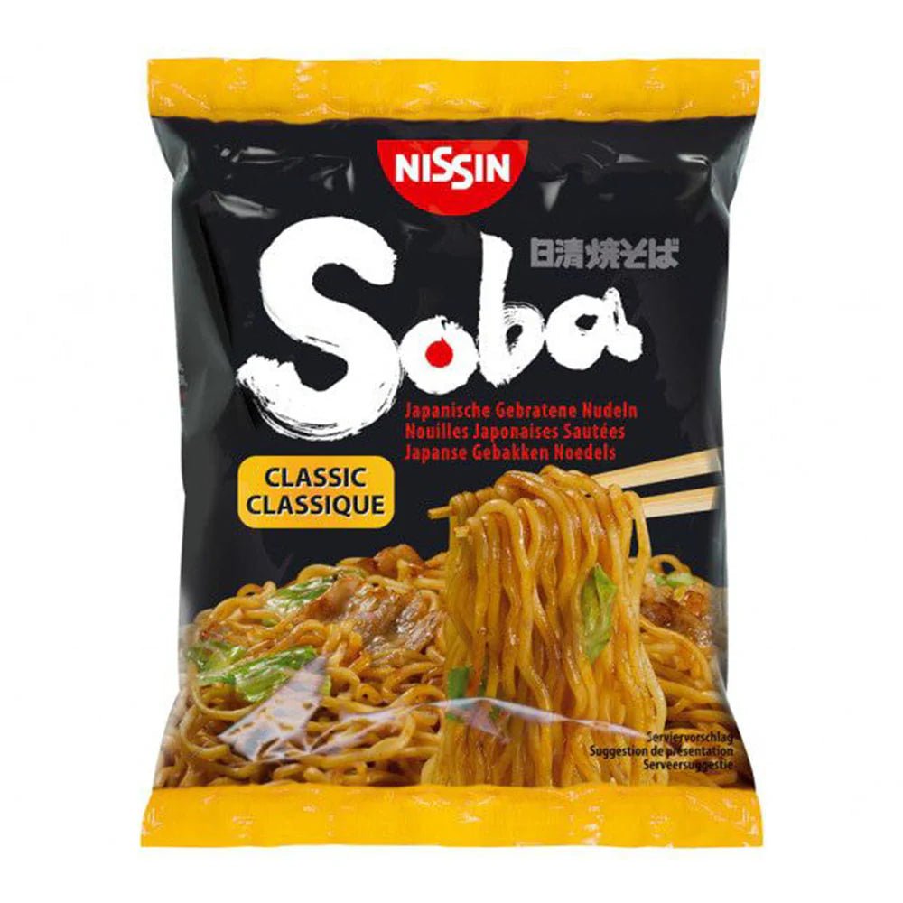 Nissin Stir - Fry Soba Istantanei - Gusto Classico di Yakisoba 110g - Trovasia - i0200201