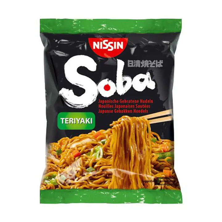 Nissin Stir - Fry Soba Istantanei - Gusto Teriyaki 110g - Trovasia - I0200401