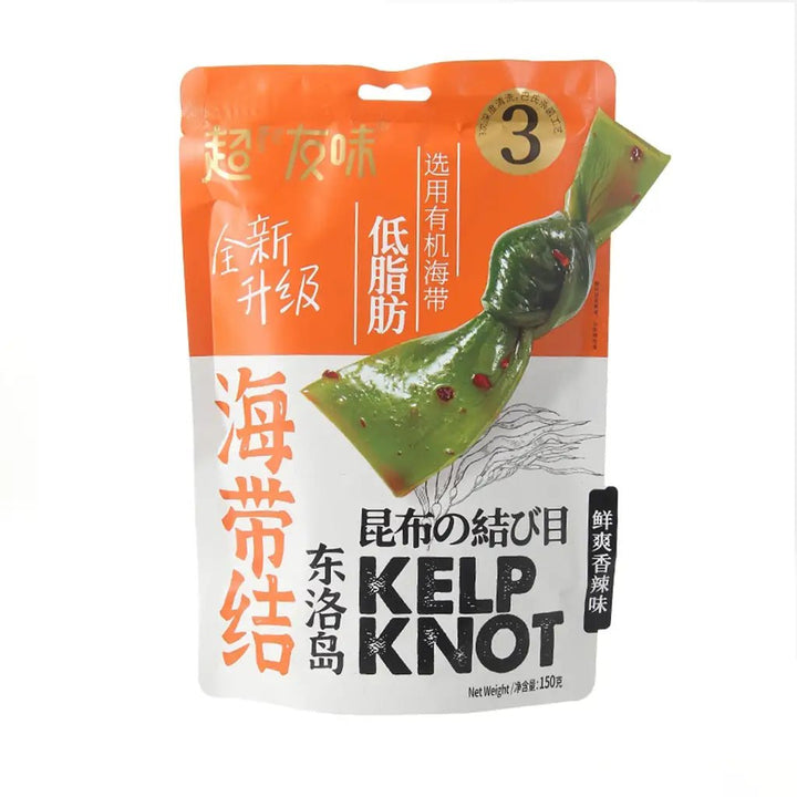 Nodini di Alga Kombu 150g - Gusto Piccante - Trovasia - S0600101