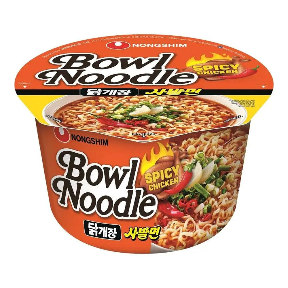 Nongshim | Bowl Noodle 100g – Gusto Pollo Piccante - Trovasia - I01002 - 0802