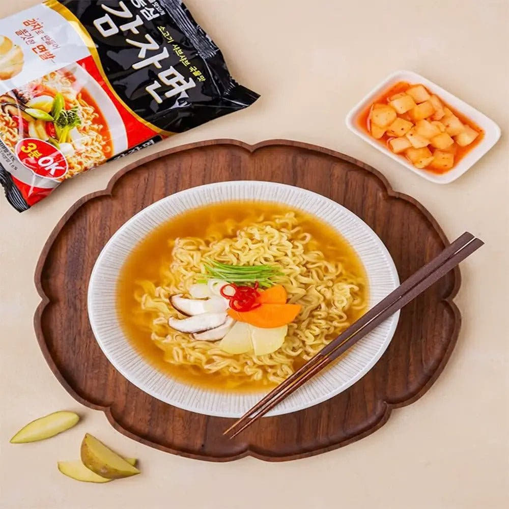 Nongshim | Noodles di Patate 100g - Gusto Piccante Coreano - Trovasia - I04011 - 01