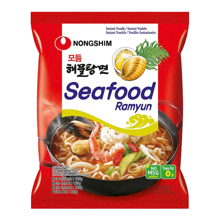 Nongshim | Ramen in Brodo 125g - Gusto Frutti di Mare - Trovasia - I01002 - 0601