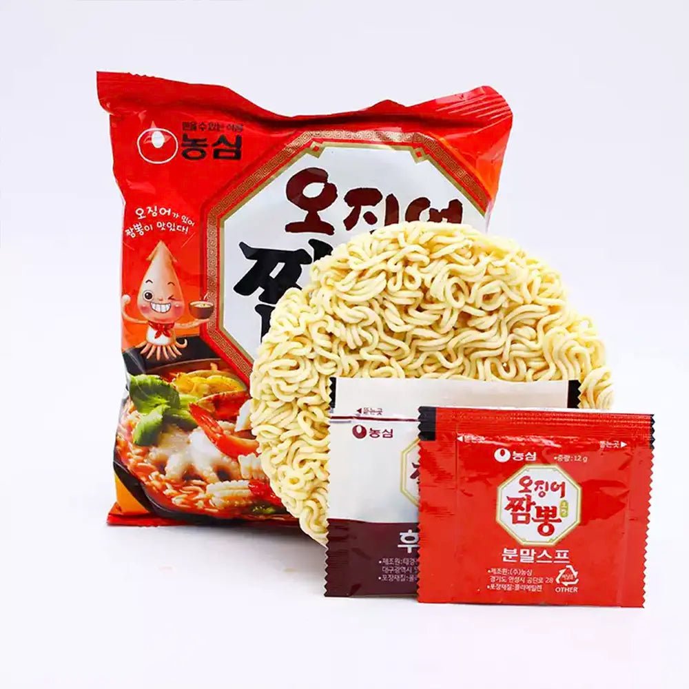 Nongshim | Ramen in Brodo di Calamaro 124g - Gusto Piccante - Trovasia - I01002 - 1101