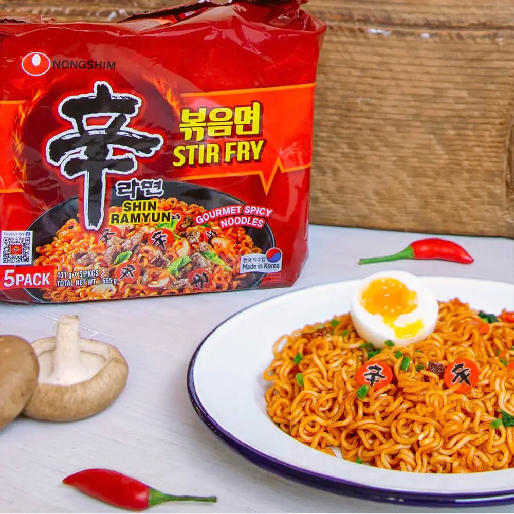 Nongshim | Shin Ramyun Stir Fry 131g – Gusto Piccante - Trovasia - I01002 - 0701
