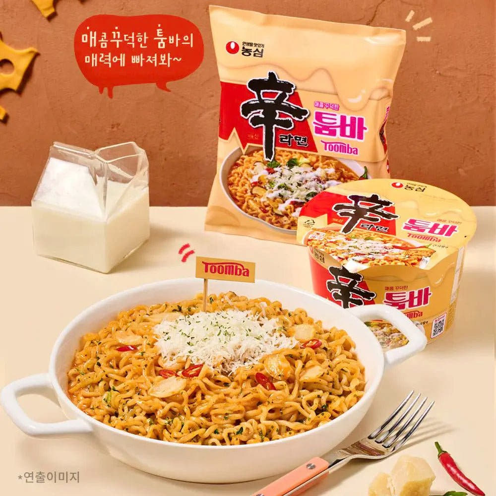 Nongshim | Shin Ramyun Stir Fry 137g – Gusto Piccante e Cremoso - Trovasia - I01002 - 0702