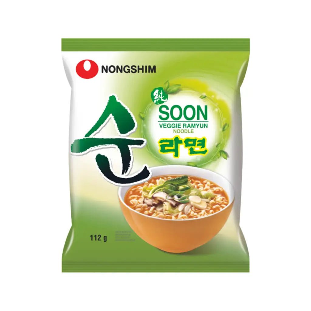 Nongshim Soon Ramyun 112g - Ramen Vegetariano - Trovasia - I010231201