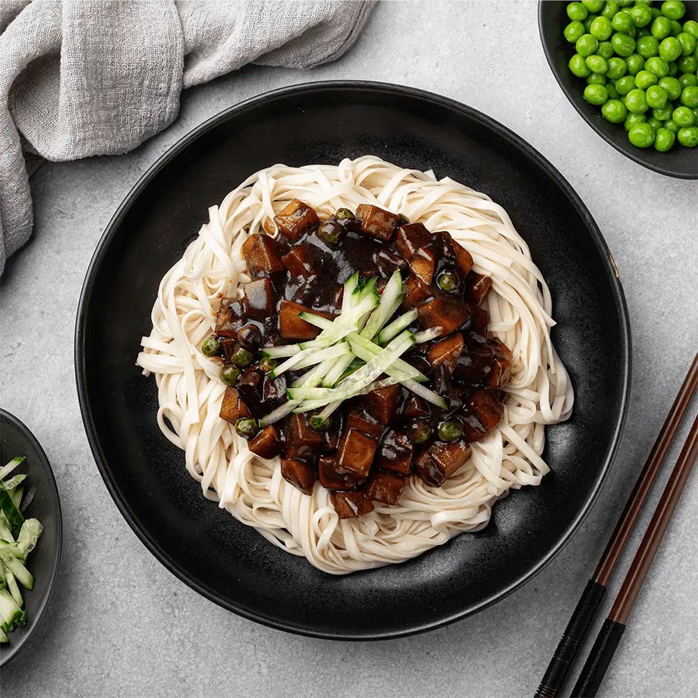 Noodles Secchi Coreani 300g – Ideali per Jjajangmyeon - Trovasia - A01010 - 01