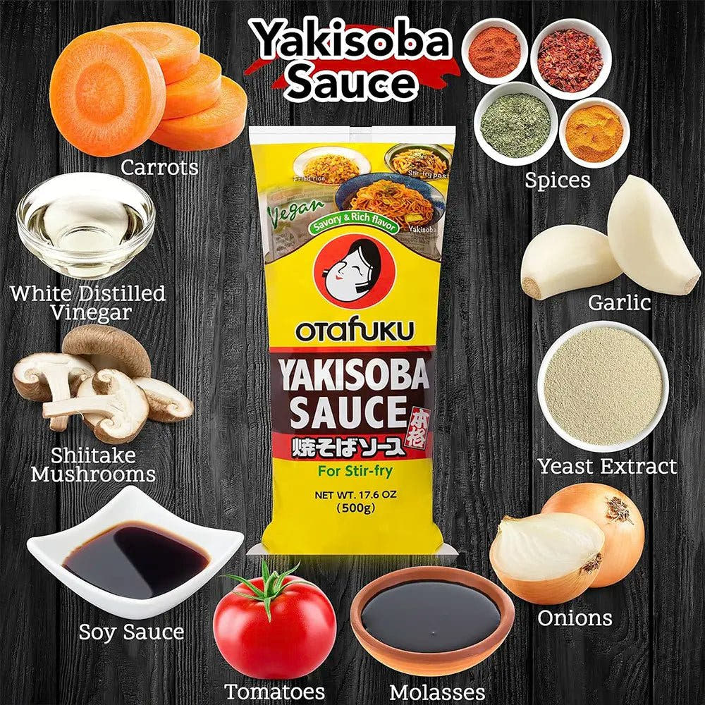 Otafuku | Salsa Yakisoba per Stir - fry 300g - Trovasia - A08015 - 02