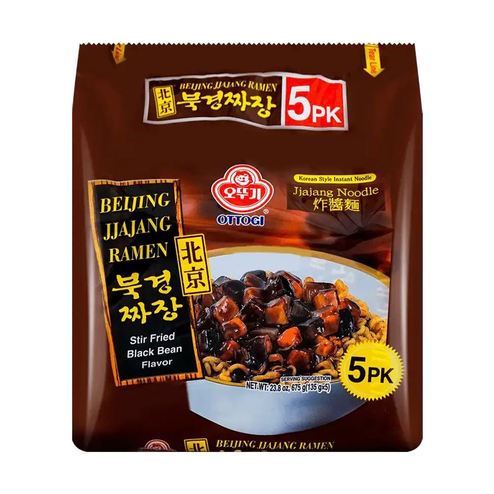 Ottogi | Beijing Jjajang Ramen – Gusto Salsa di Fagioli Neri Saltata - Trovasia - I01003 - 0801