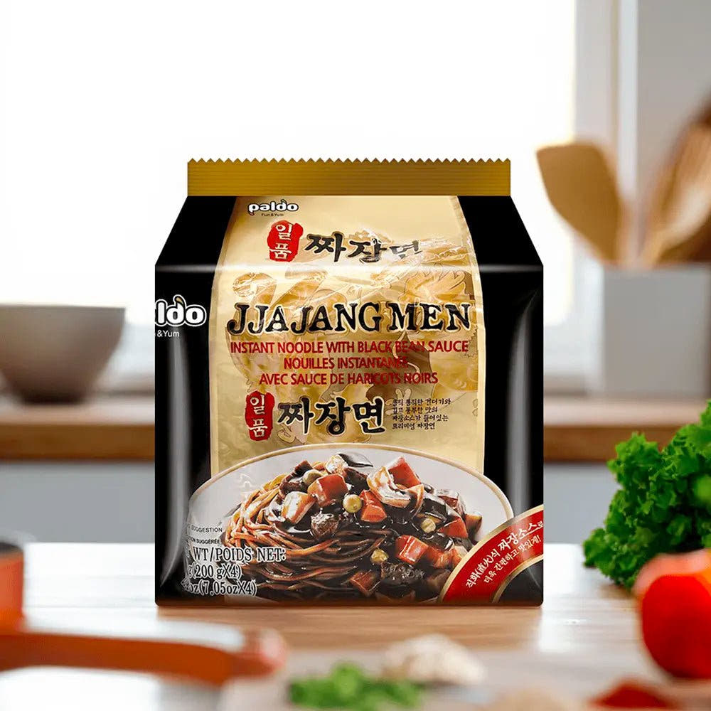 Paldo | Jjajangmyeon 200g (Stir - Fry Ramen) - Gusto Jjajang - Trovasia - I01025 - 0201