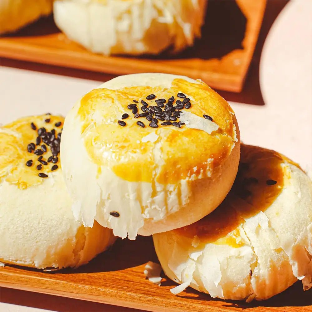 Pasticcino Sfogliato con Ripieno di Tuorlo Cremoso 220g - Gusto Formaggio - Trovasia - S02033 - 02