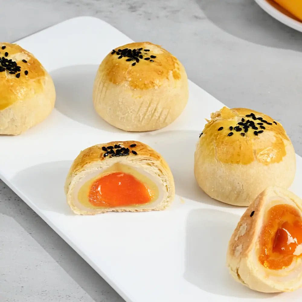 Pasticcino Sfogliato con Ripieno di Tuorlo Cremoso 220g - Gusto Originale - Trovasia - S02033 - 01