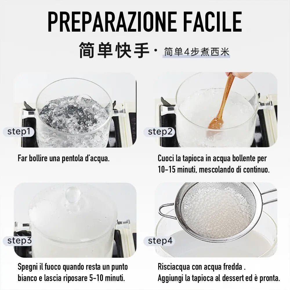 Perle di Tapioca 454g - Piccole - Trovasia - A08026 - 01