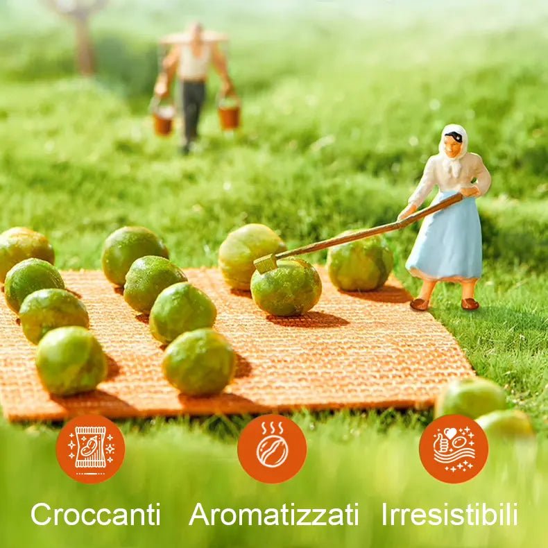 Piselli Croccanti 285g - Gusto di Aglio - Trovasia - wd0000001