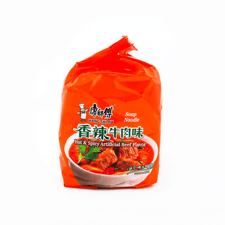 Ramen KangShiFu 5pz - Gusto Manzo Piccante - Trovasia - rm0000007